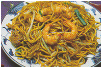 Hot and Sour Shrimp Lo Mein